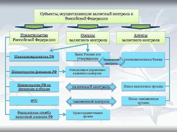 Формы валютного контроля