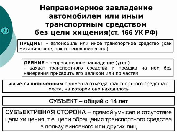 Ответственность по статье часть УК РФ