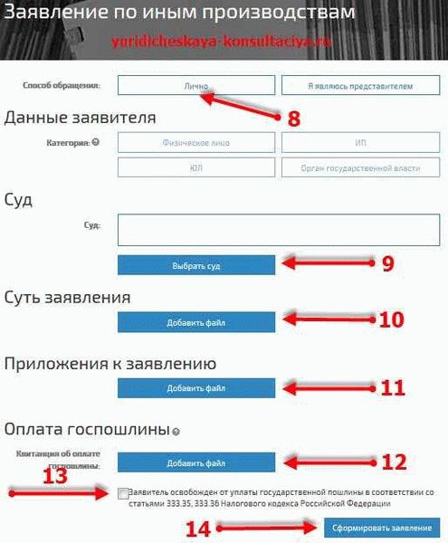 Подаем документы в суд общей юрисдикции