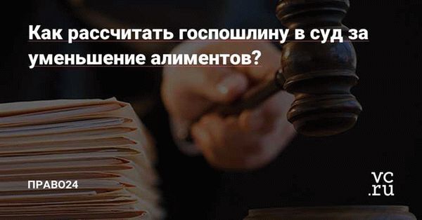 Определение государственной пошлины и искового заявления