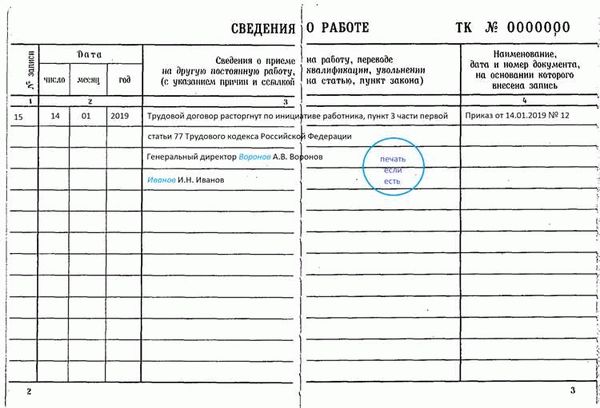 Работник отказывается получать трудовую книжку: что делать