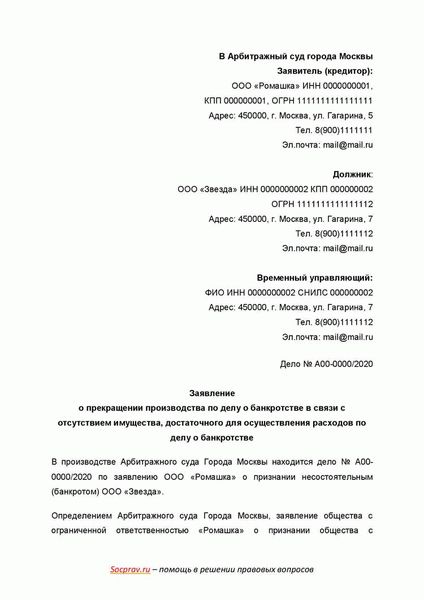 Прекращение исполнительного производства при банкротстве