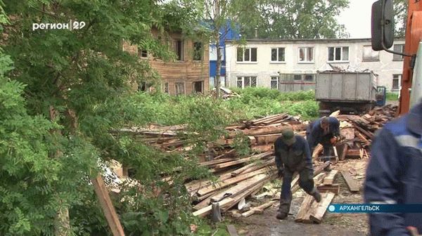 Город строит деревянные дома для нового жилья